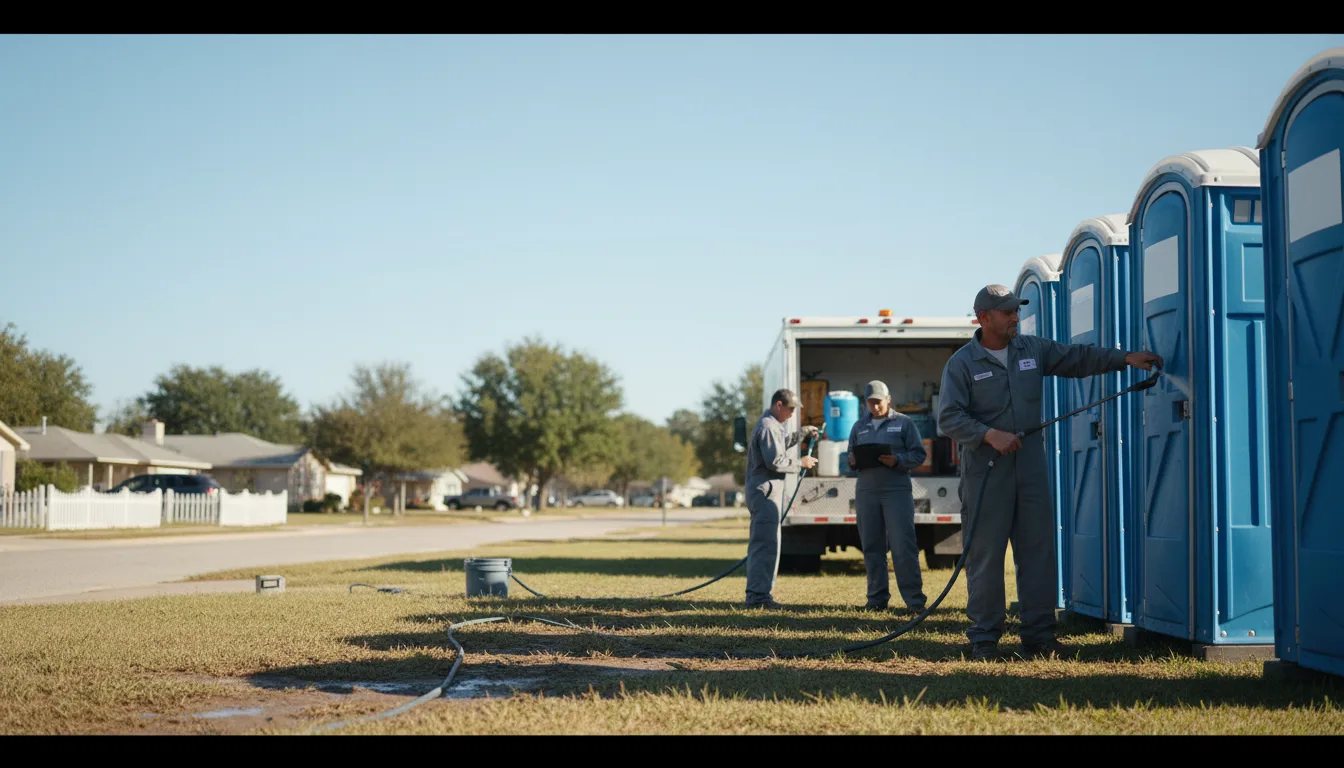 Long-Term Portable Toilet Rental in Virden, IL near me